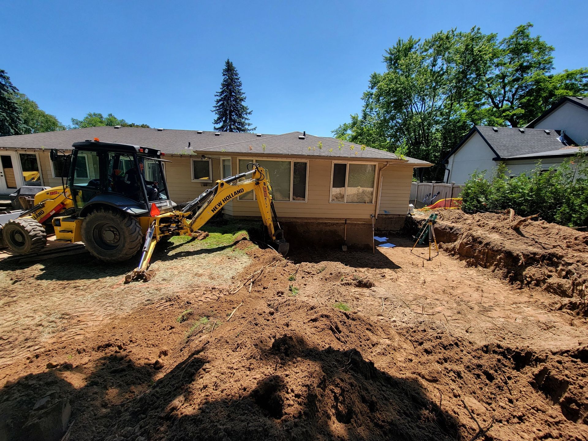 Foundation Excavation, Backfilling and Trenching