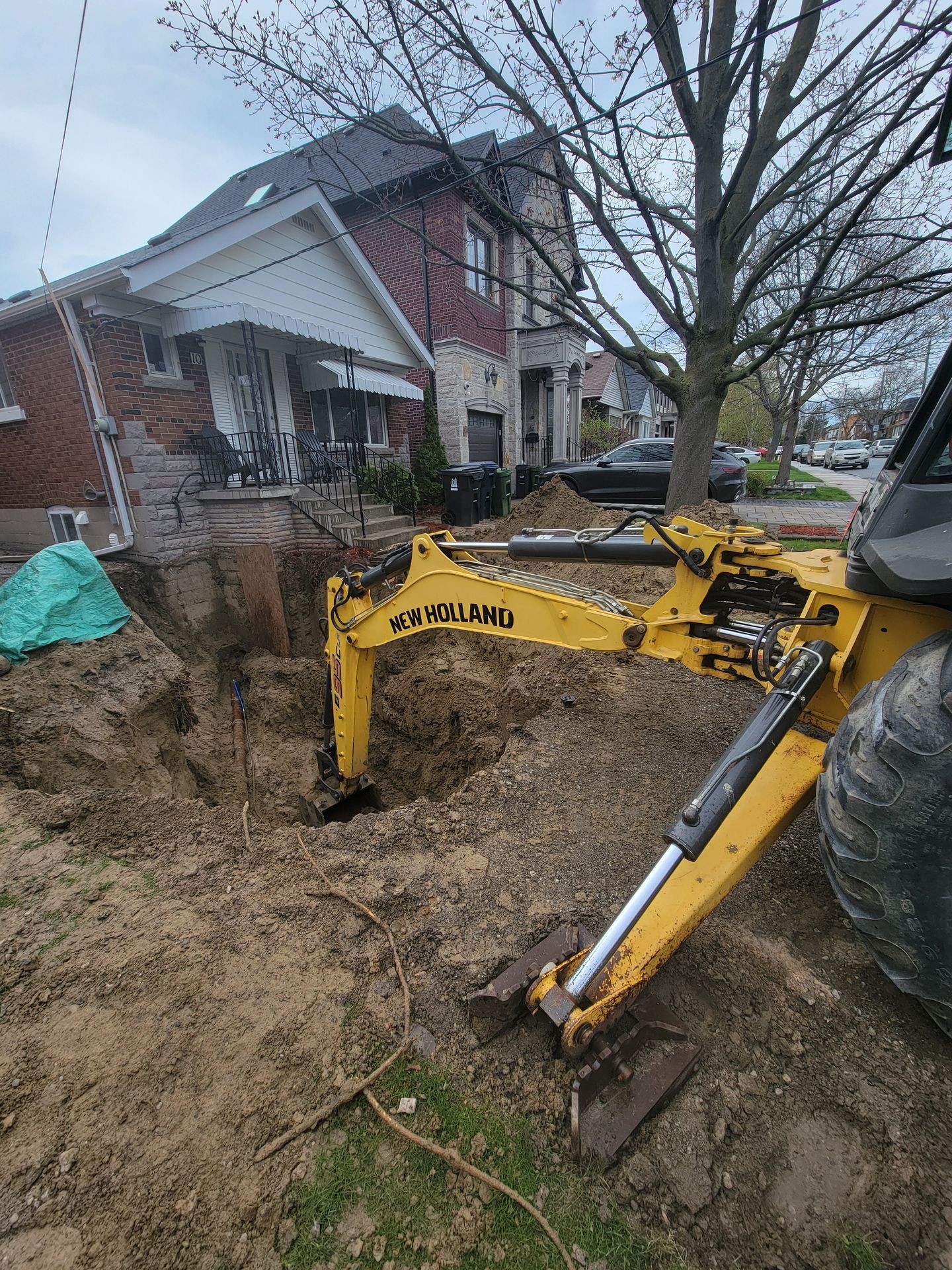 Utility excavation services